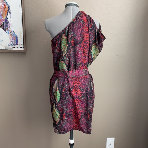 Buffalo by David Bitton one-shoulder dress SZ M - Picture 2 of 4